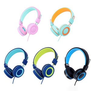 Audífonos Infantiles Ligeros con Cable, Estilo Macaron, con Micrófono, Plegables, 3.5mm, Casco de Audio - Product Image 6