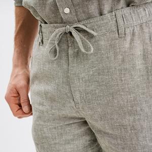 Pantalon chino en toile légère et droite, écologique, respirant, design à devant plat, décontracté pour homme, confort tout au long de la journée - Product Image 5