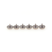Hoge Kwaliteit Custom Roestvrij Staal Horloge Kronen Voor Polshorloge Gear Waterdichte Schroef Kroon Knop Pusher Oem Logo