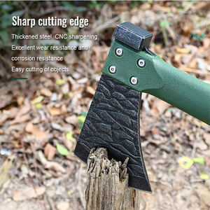 Hache multifonctionnelle pour la lutte contre les incendies, le camping, l'abattage, les kits de <span class=keywords><strong>survie</strong></span>, l'équipement et le démarreur de feu, hachette tactique portable pour l'aventure - Product Image 5