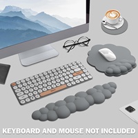 Nouveau dessin animé tapis de souris mousse à mémoire fibre repose-poignet tapis de souris ergonomique personnalisé tapis de souris dactylo jeu PC ordinateur portable pour bureau maison