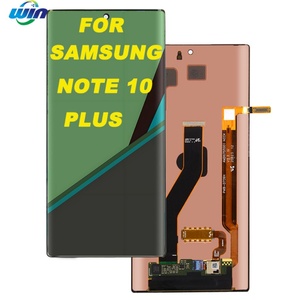 หน้าจอ AMOLED โน้ต 10 พลัสสำหรับซัมซุง กาแลคซี่ โน้ต 10+ N975F จอแสดงผล LCD หน้าจอสัมผัสรองรับเอส เพนลายนิ้วมือพร้อมกรอบ - Product Image 4