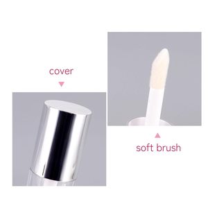 หลอดใส่ลิปกรอสแบบใสทำจากพลาสติก W34xH104.7mm สีเงินของ Cosfinity - Product Image 4