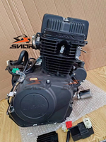 SNOR Moteur à Essence Double Cylindre pour Moto Lifan, Excellent Prix, Assemblage de Moteurs pour 150cc 200cc CBT150