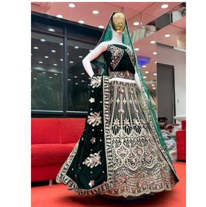 Lehenga Choli de Diseño con Malla de Cachemira, el Más Vendido, con Dupatta, Ropa Étnica Premium para Mujer, Disponible al Mejor Precio - Product Image 1