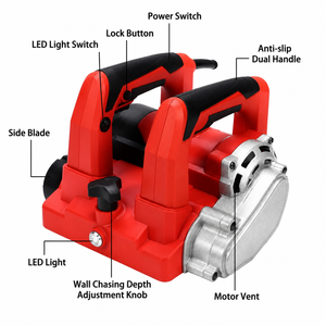 Machine à planer électrique robuste pour murs, machine de rénovation murale, scarificateur de surface en <span class=keywords><strong>béton</strong></span> pour la construction - Product Image 6
