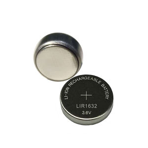 Elektronik terazi için 32mah Lithiun iyon düğme pil LIR1632 3.7V şarj edilebilir lityum iyon düğme hücre - Product Image 4