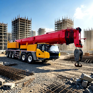 Grúa sobre camión NOMISany STC3000C8‑8 de 300t usada en buen estado para la revisión de equipos industriales grandes, pluma de 90M y 8 secciones - Product Image 1