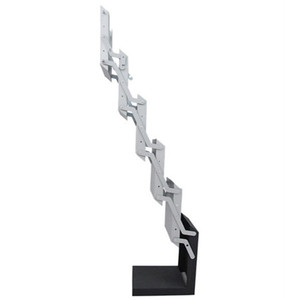 Soporte de metal para folletos A4, estante de literatura plegable portátil para revistas de ferias, soporte de catálogo - Product Image 2