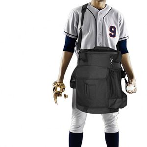 BSCI Factory Baseball Coaching Accessories Organizer Baseball Bucket Bag, Softball T-<b>Ball</b> <b>Bat</b> Equipment Bags for Men and Adult - Product Image 2