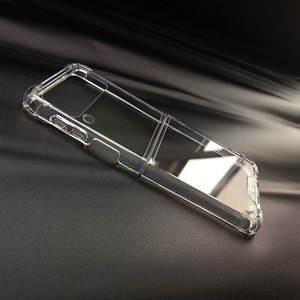 เคสโทรศัพท์มือถือ TPU ใสกันกระแทกพับ<span class=keywords><strong>ได้</strong></span>ขายดีที่สุดสำหรับ Samsung <span class=keywords><strong>Z</strong></span> เคสฝาพับอะคริลิคใส3 - Product Image 3