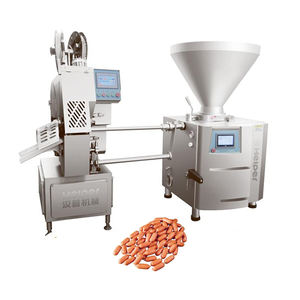 Equipo Automático de Llenado de Carne de Res y Pollo Picada al Vacío, Rellenadora de Salami y Salchichas con Torcedor de Alta Velocidad - Product Image 2