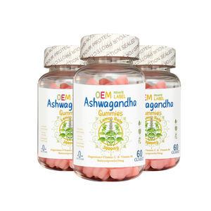 Gummies ashwagandha gummies 60ส่งเสริมการทำงานของสมองและเสริมสร้างระบบภูมิคุ้มกัน - Product Image 1
