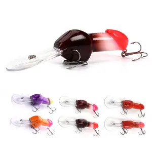 New 85mm 27g Hard Plastic Crank Fishing Lure Shrimp type Fish lure Artificial Fish Bait Crank lure