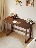 Escritorio Plegable de Madera para Portátil con Almacenamiento para Estudiantes, Oficina en Casa, Mesa de Comedor, Escritorio Compacto para Dormitorio, Estudio, Escritura, Diseño Minimalista