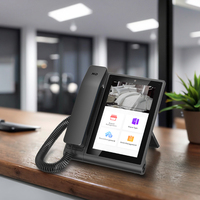 Téléphone fixe sans fil avec écran tactile de 8 pouces, conception séparée, combiné magnétique, tablette WiFi, carte SIM, 4G Volte LTE, appels vidéo HD