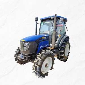 Tractor Lovol compacto usado de alto rendimiento y aperos agrícolas de 55HP a la venta cerca de mí