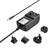 Adaptateur secteur interchangeable 36W 5V/5A 9V/4A 12V/3A 24V/1.5A Chargeurs universels Adaptateurs AC DC avec prises UK US AU EU