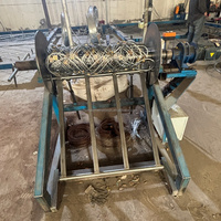 Machine automatique de bobinage de filet de protection de pente, enrouleur de treillis métallique, machine d'emballage de filet anti-chute de pierres