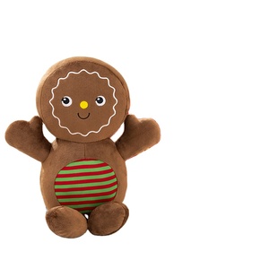 Navidad jengibre felpa almohada relleno Chocolate galleta casa forma decoración cojín divertido árbol fiesta decoración muñeca <span class=keywords><strong>peluche</strong></span> - Product Image 1