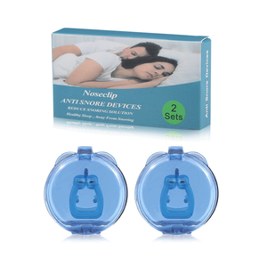 Großhandel durchsichtiger atmungsaktiv silikon magnetischer Anti-Schnarren-Nose-Clip - Product Image 2