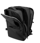 Sac à dos pour ordinateur portable professionnel imperméable avec port USB, grande capacité, sac de voyage, sac à dos antivol pour ordinateur portable