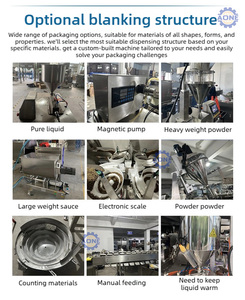 เครื่องบรรจุเม็ดแบบถุงสำเร็จรูป 100 กรัม ถึง 1 กิโลกรัม เครื่องบรรจุถั่วแบบซองตั้งได้ เครื่องบรรจุและปิดผนึกแบบซองตั้งได้ - Product Image 6