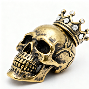 Collar con Colgante <span class=keywords><strong>de</strong></span> Calavera <span class=keywords><strong>de</strong></span> Acero Inoxidable, Joyería Fina <span class=keywords><strong>de</strong></span> Alta Calidad, Resistente al Agua, Estilo Hip Hop, para <span class=keywords><strong>Hombre</strong></span> - Product Image 2