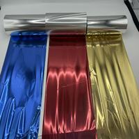 TPU Logo Kustom Metalik Biru Resin Printer Ink Resin Thermal Barcode Transfer Ribbon