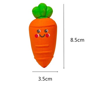 Borrador con Forma de Zanahoria de Dibujos Animados, Borrador de Papelería Bonito, Borrador de Lápiz - Product Image 4