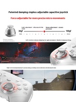 Manette de jeu sans fil 6 Beetong Kunpeng 70 AI Elite à auto-adaptation 2000Hz pour PC/Switch avec 2 joysticks capacitifs