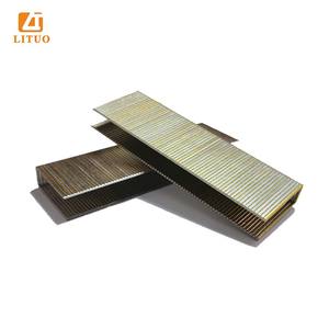 Promotion lisse U Type galvanisé couronne agrafes meubles canapé agrafes - Product Image 1