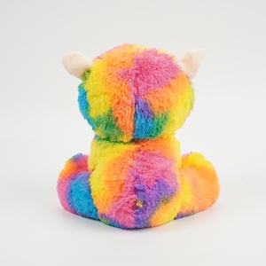 Dễ Thương Mềm Lamb <span class=keywords><strong>Plush</strong></span> Toy Tùy Chỉnh Đáng Yêu Thú Nhồi Bông Tùy Chỉnh Đầy Màu Sắc Đồ Chơi Động Vật Cầu Vồng Cừu Với Đôi Mắt Long Lanh Lớn - Product Image 4