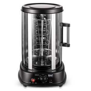 Asador Eléctrico RAF R.8630 21L 1500W 3 en 1 con Brochetas Giratorias 360°, Puerta de Vidrio y Temporizador de Apagado Automático de 60 Minutos <span class=keywords><strong>para</strong></span> Asar Pollo y BBQ - Product Image 1