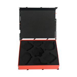 Boîte à rabat magnétique avec insert en mousse personnalisé, design sur mesure, flexographie, pour accessoires de sport automobile - Product Image 1