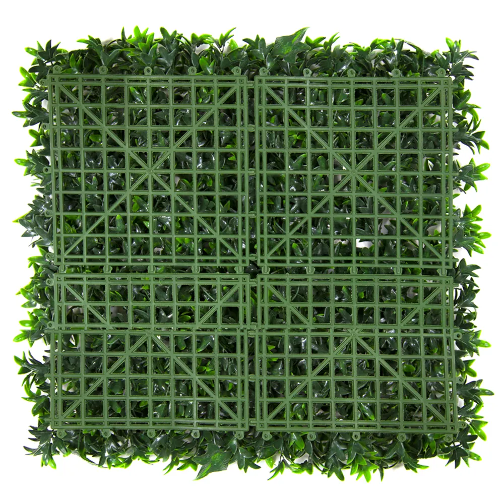 Goede Kwaliteit Groene Plant Muur Opknoping Kunstmatige Groene Planten Paneel Bloem Gras Muur Kunstmatig