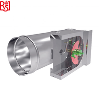 Accessoires Royal Hvac Systèmes CAV à volume d'air constant Contrôle électrique Ventilateur de bâtiment à amortisseur d'air rond CAV