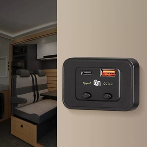 Cargador de Coche QC 3.0 con Puerto USB Tipo-C QC3.0, Carga Rápida con Protección de Seguridad, Carga 2 Dispositivos, para Camioneta, RV, Auto, <span class=keywords><strong>Barco</strong></span> - Product Image 4