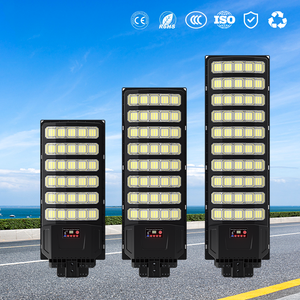 Lampadaires solaires 600W 800W 1000W à détection de mouvement et télécommande, allumage automatique du crépuscule à l'aube, pour jardin, entrée, garage, porche - Vente chaude - Product Image 3