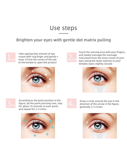 Masseur électrique sonique pour les yeux, appareil de beauté pour le lifting des yeux, rajeunissement de la peau, élimination des cernes, instrument de beauté pour les yeux - Product Image 6