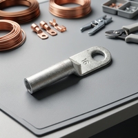 Borne de câblage bimétallique en cuivre et aluminium série DTL, plaquée étain, pour applications batterie – Approvisionnement direct usine