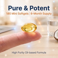 Complément alimentaire pour hommes fabriqué directement par le fabricant OEM, 180 capsules molles de 0,5 g de vitamine D3+K2, exclus les nouveau-nés