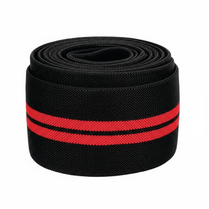 ผ้าไนลอนพันเข่าสำหรับบรรเทาอาการปวดเข่าผ้าพันเข่าระบายอากาศได้สำหรับเล่นกีฬามืออาชีพ - Product Image 1