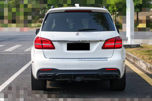 Sourcil de roue de calandre de pare-chocs avant et arrière en plastique modifié pour mercedes-benz Gls450 <span class=keywords><strong>500</strong></span> grand style <span class=keywords><strong>Amg</strong></span> pour kit de carrosserie Gls63 - Product Image 3