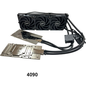 Radiateur de refroidissement à 3 ventilateurs LONGJING, kit de refroidissement liquide pour <span class=keywords><strong>GPU</strong></span>, 1 à 2 pour PC avec pompe, personnalisé, best-seller - Product Image 5