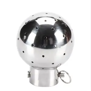 HEDE Direct Sells CE Sanitary 304 y 316l Bolt Type Cleaning Ball Acero inoxidable para tanque de cerveza