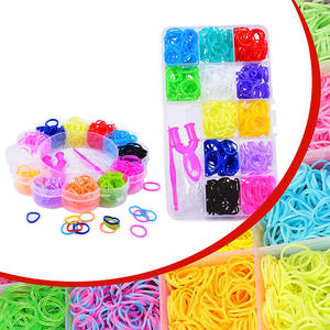 Kit fascia per telaio multicolore 500 pezzi fai da te arte e artigianato fatto a mano elastico elastico elastico Kit per creare - Product Image 4
