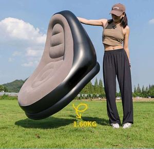 <b>Inflatable</b> Chair Modern Design Set With Household Pump Air <b>Sofa</b> & Couch Lounge for Livingroom Bedroom Office Outdoor - Product Image 3