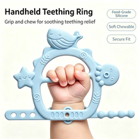 Bracelet de dentition unisexe en silicone souple REFINE Factory, hochets non toxiques pour bébés de 0 à 4 ans