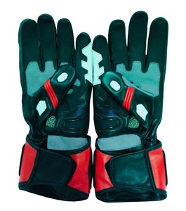 ถุงมือขับขี่มอเตอร์ไซค์หนังวัวแท้คุณภาพสูง PK - Product Image 2